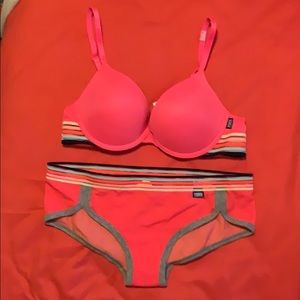 Pink Victoria’s Secret Bra Panties